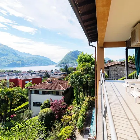 Miravalle Lakeview By Quokka 360 - Large Windows And Magical Views 公寓 Massagno